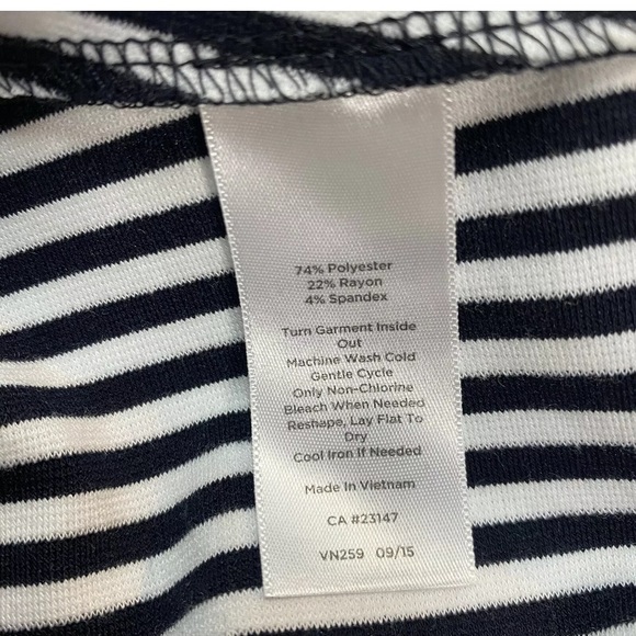 Talbots Women A-line Dress XL Midi Sleeveless - Picture 3 of 3